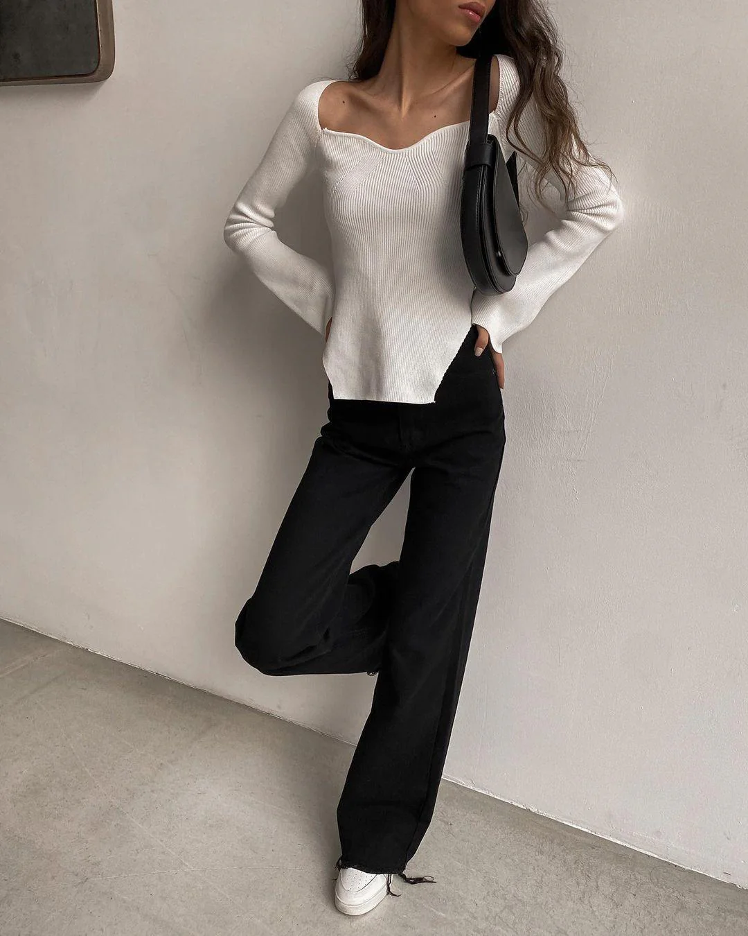 Aloy Knitted Full Sleeve Top - Image 3