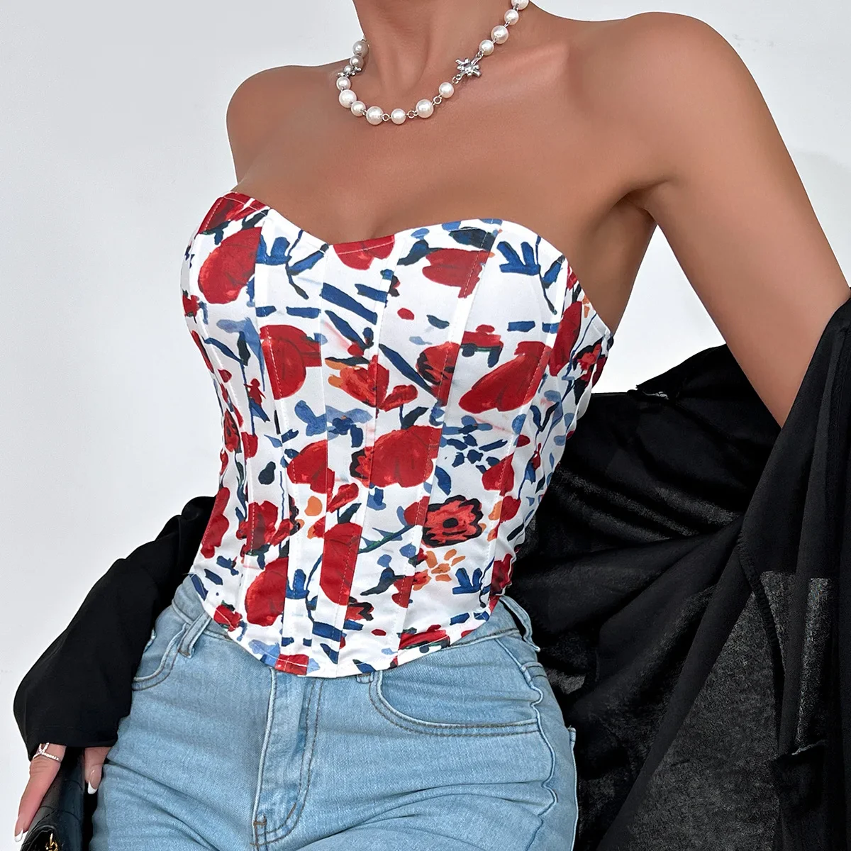 Analisa Floral Corset Top - Image 13
