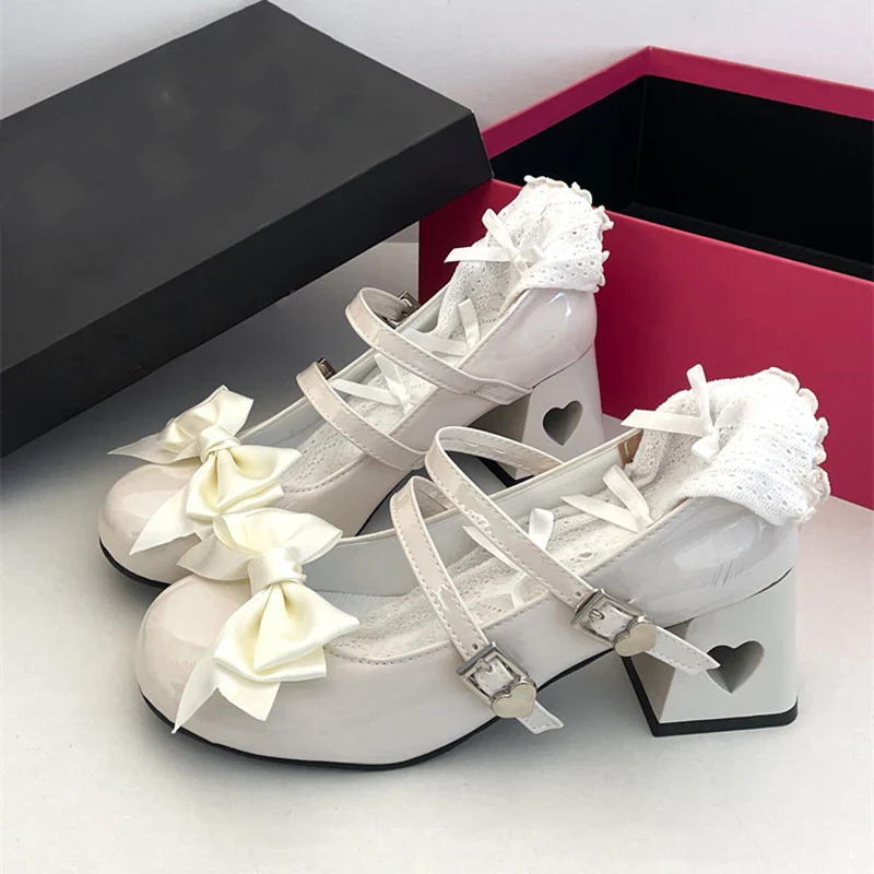 Bowstrapped Dream Ankle Strap Pumps - Image 11