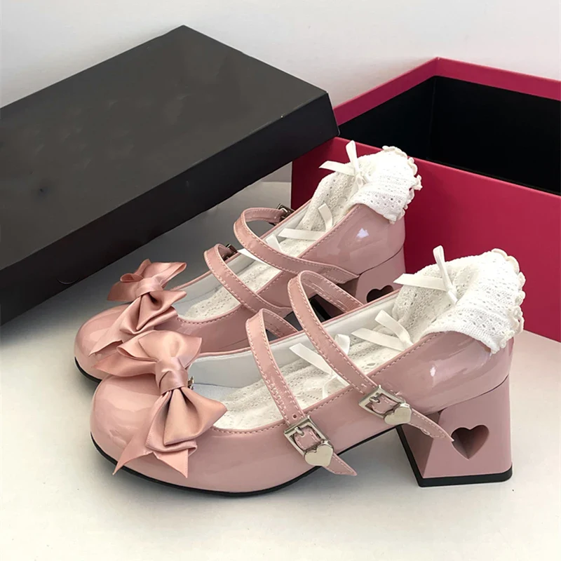 Bowstrapped Dream Ankle Strap Pumps - Image 5