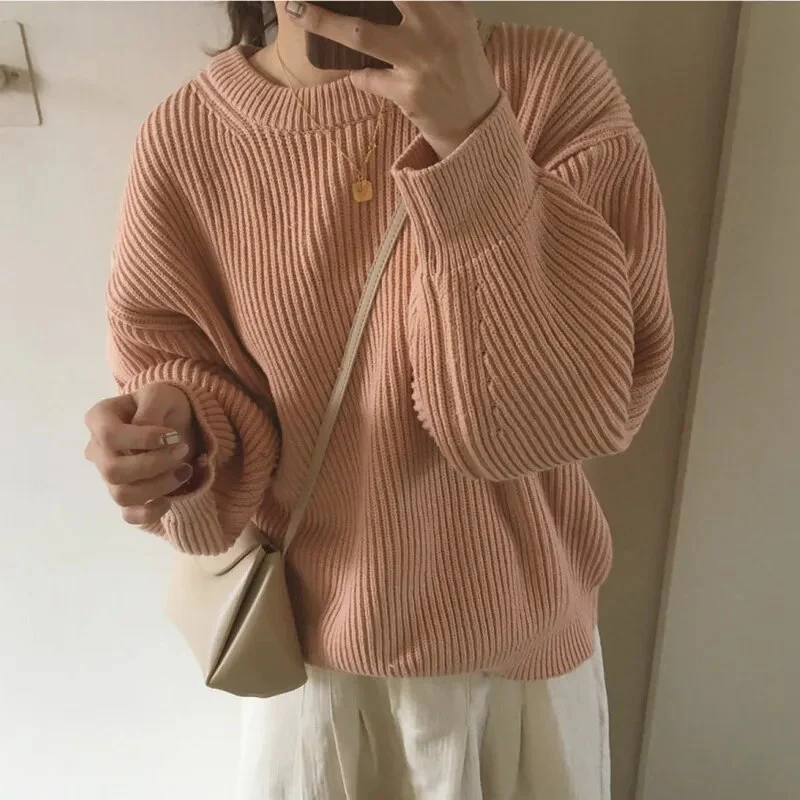 Cashmere Crowned Cloak Knitted Pullover - Image 11