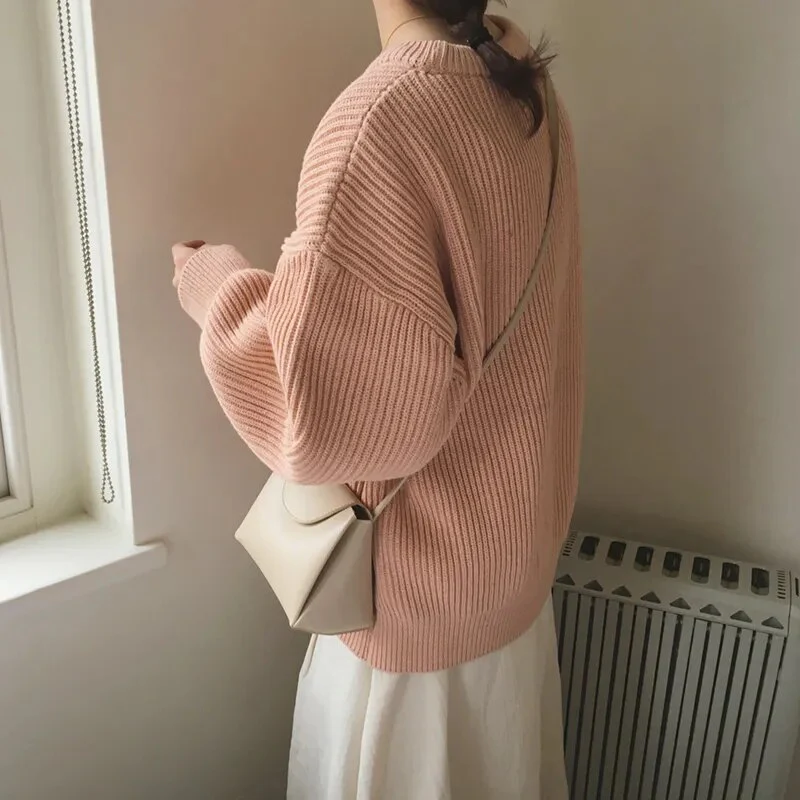 Cashmere Crowned Cloak Knitted Pullover - Image 13