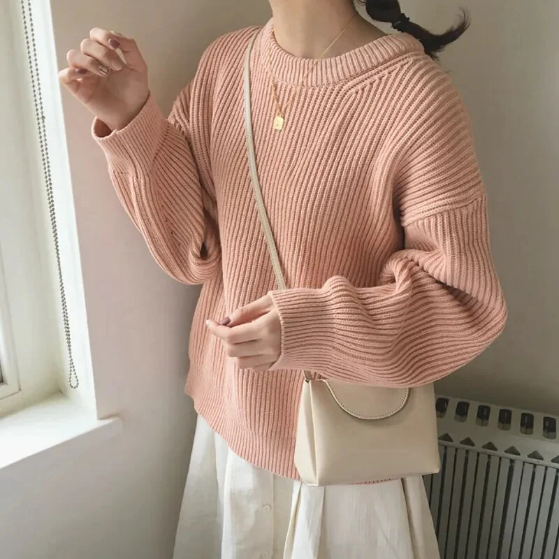 Cashmere Crowned Cloak Knitted Pullover - Image 9