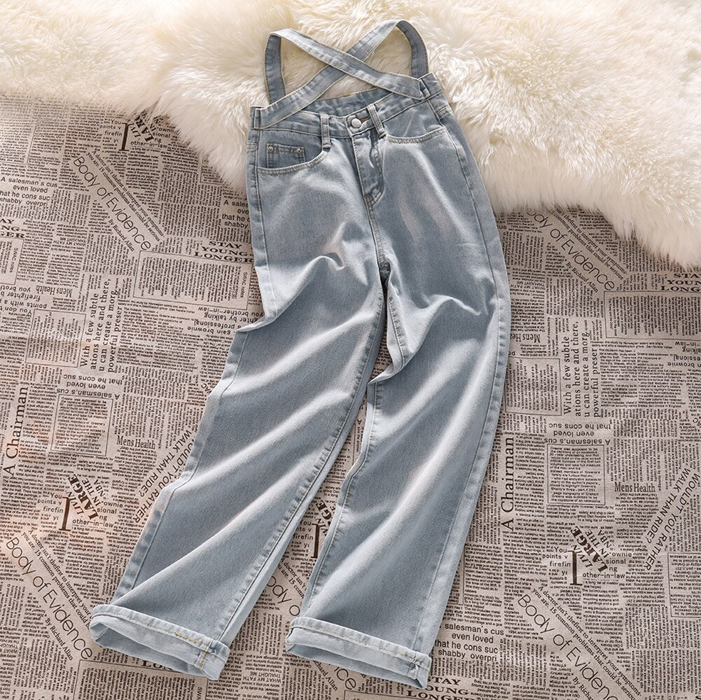 Celestial Sky Tie-Front Jeans - Image 8