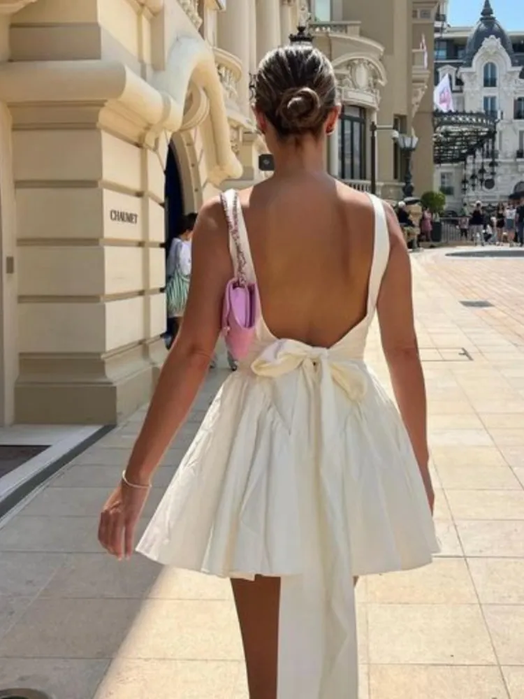 Charming Bow-Knot Dress - Image 9