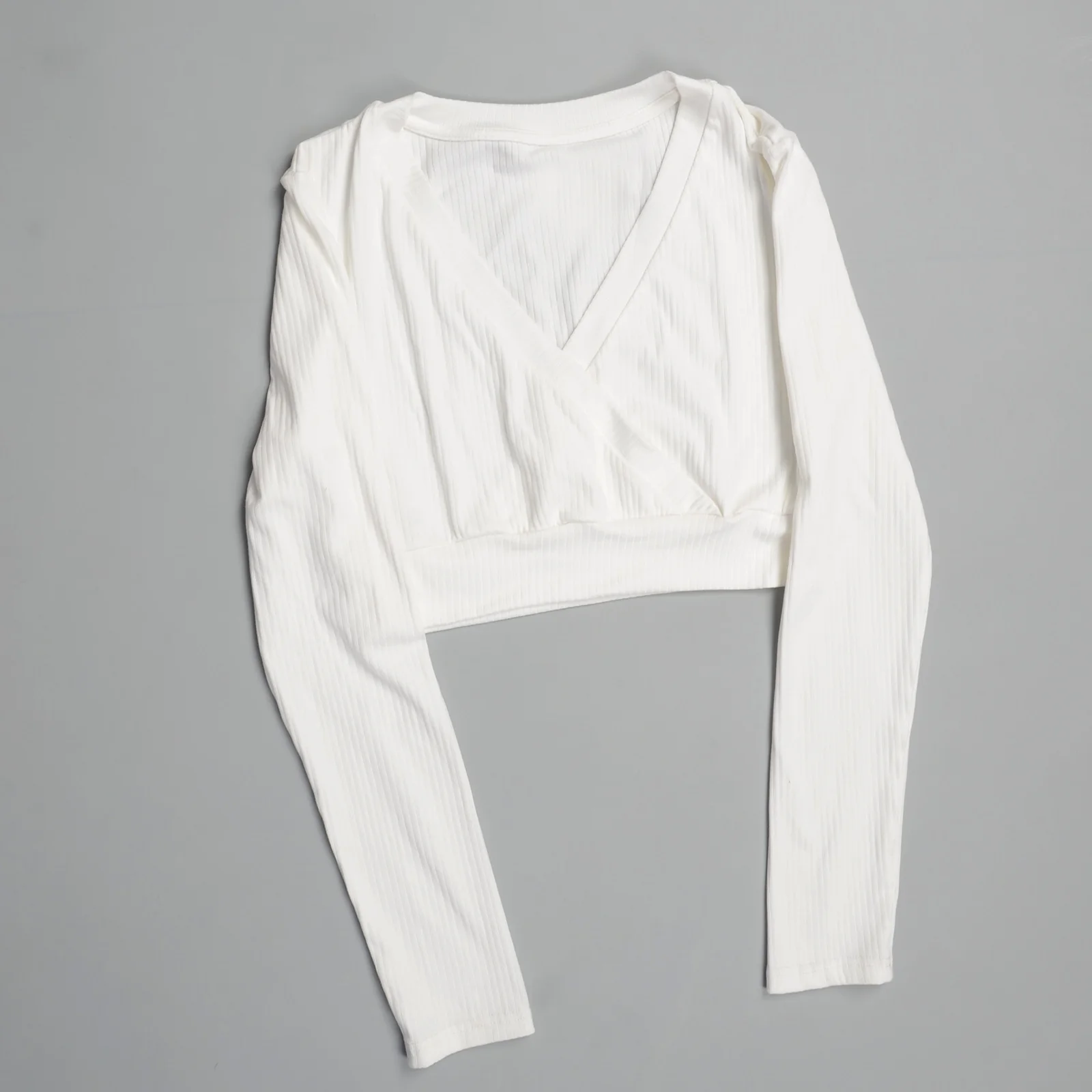 Claire Knitted Crop Top Skirt Set - Image 5