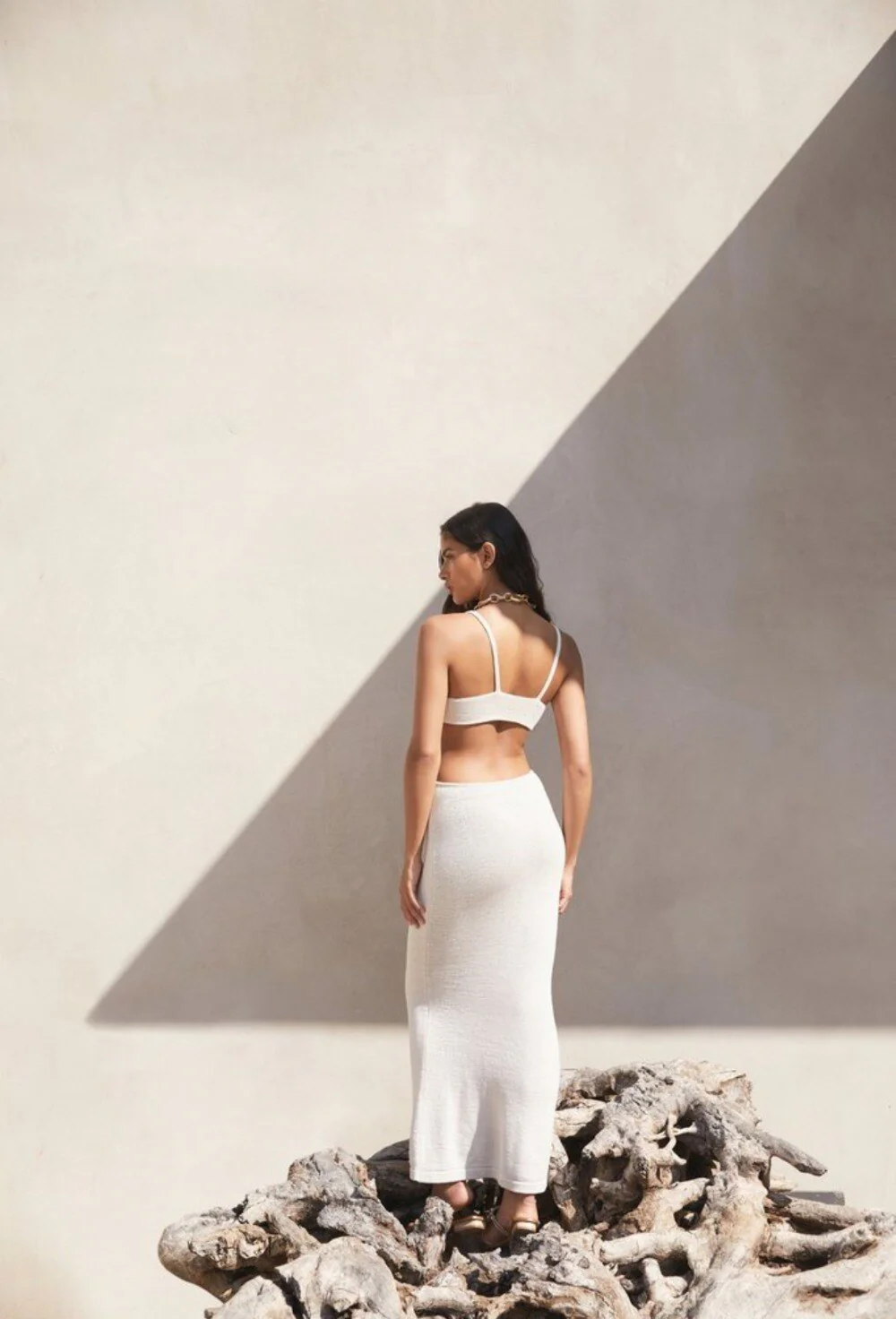 Claudia Backless Maxi Dress - Image 10