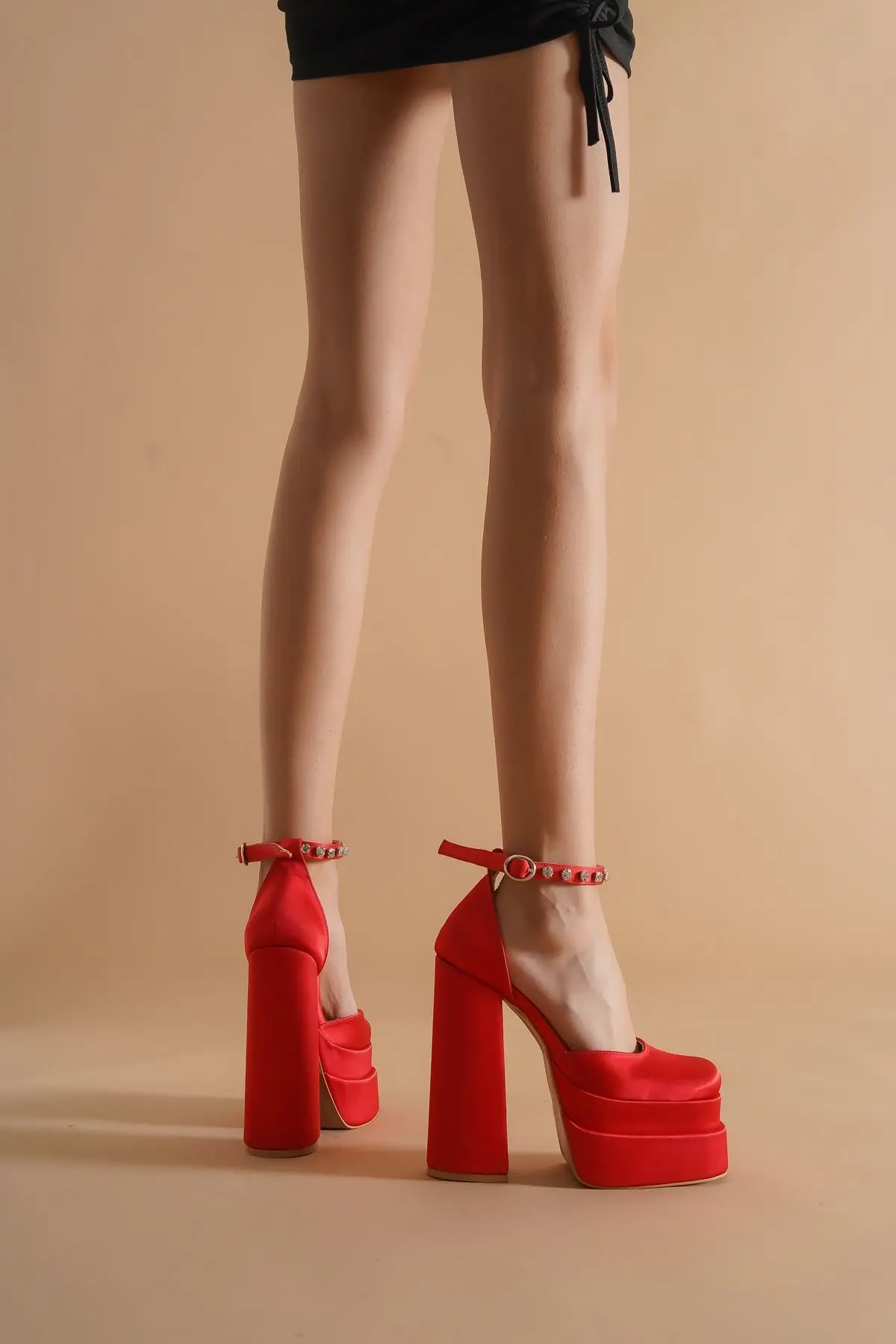 Cosmic Edge Chunky Platform Heels - Image 7