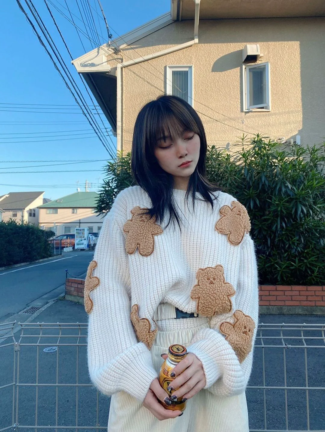 Dusty Bear Knitted Pullover - Image 19