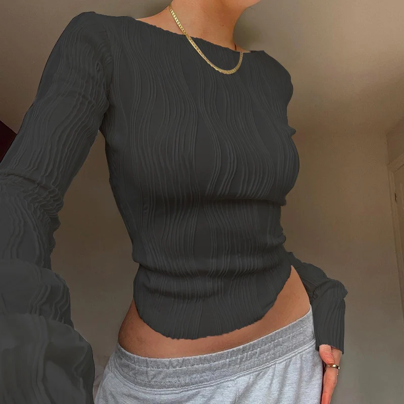 Eden Ruched Skinny Top - Image 5