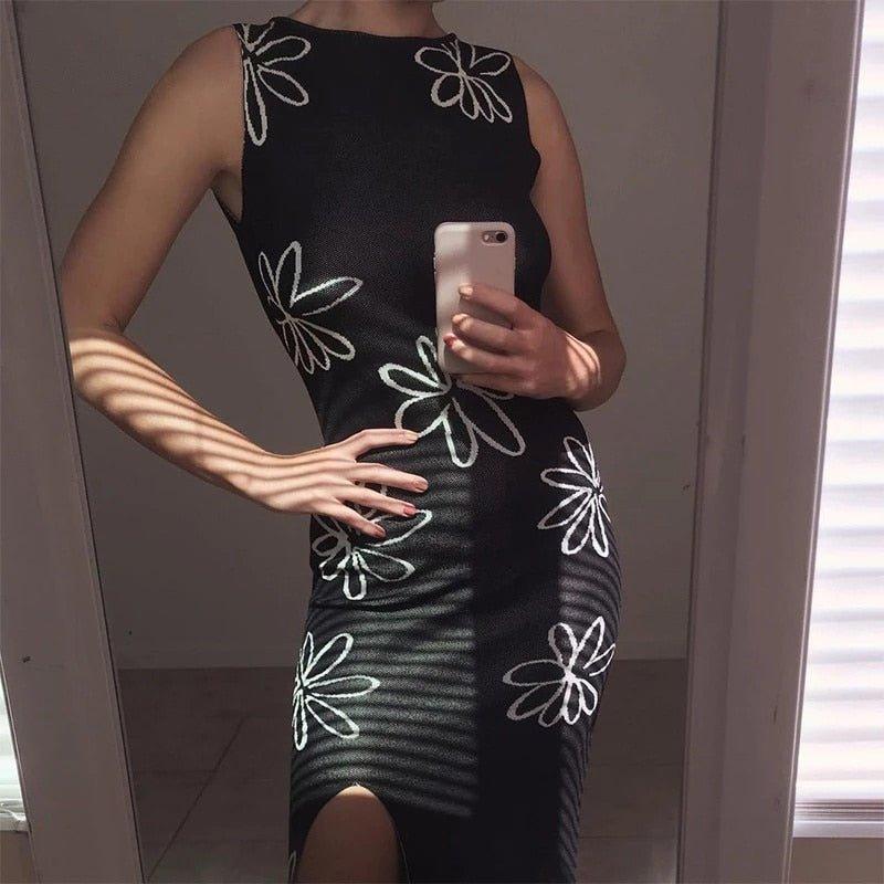 Gemma Backless Halter Dress - Image 10