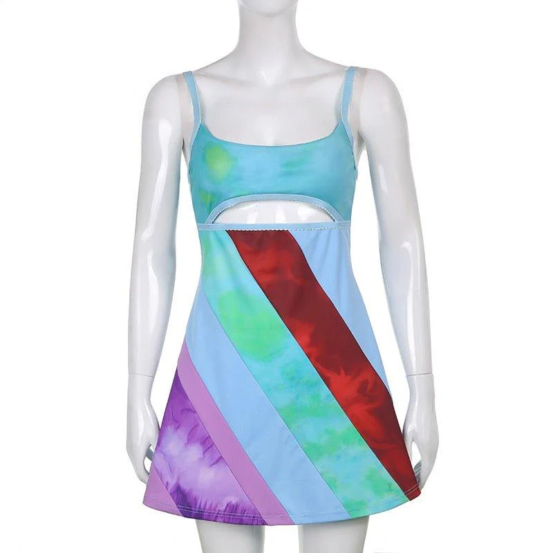 Grace Sheath Patchwork Dress - Image 5