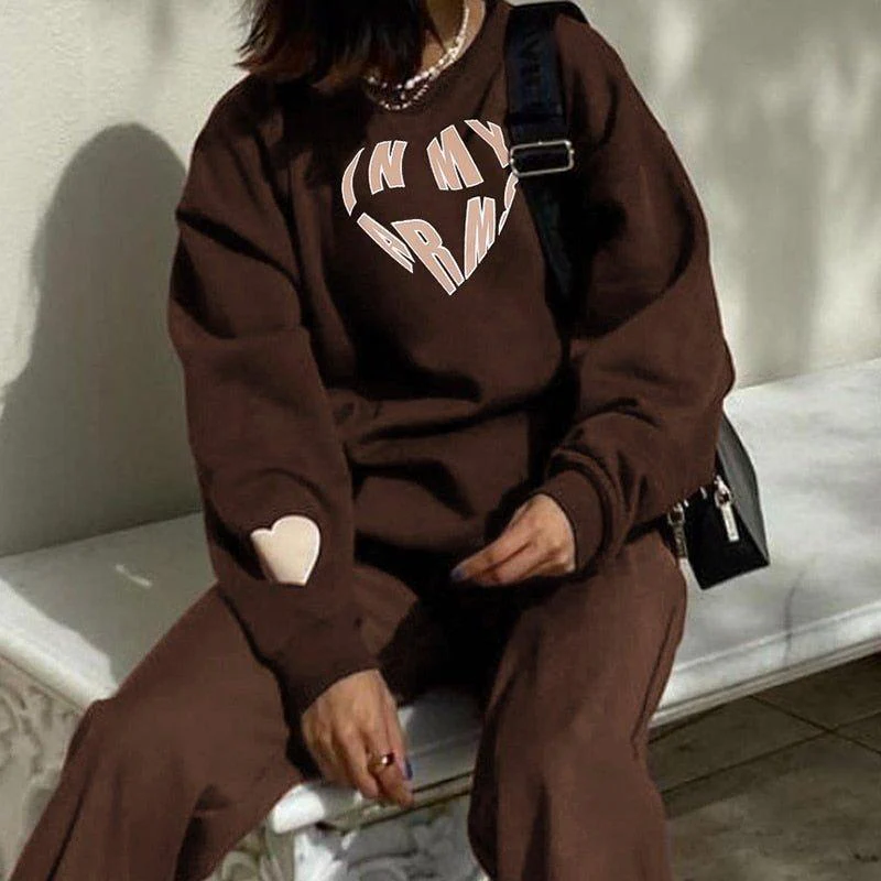 'IN MY ARMS' Casual sweatshirt - Image 4