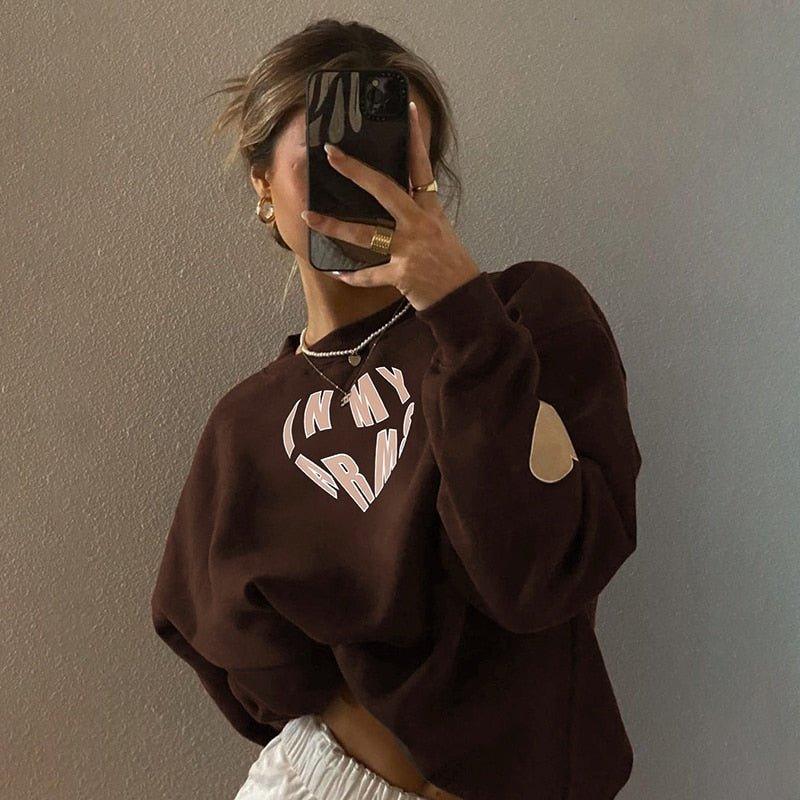 'IN MY ARMS' Casual sweatshirt - Image 5