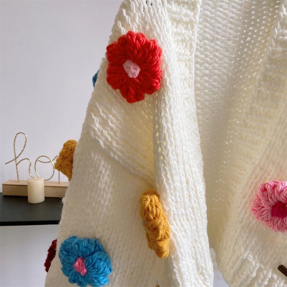 Iris Floral Knitted Cardigan - Image 12