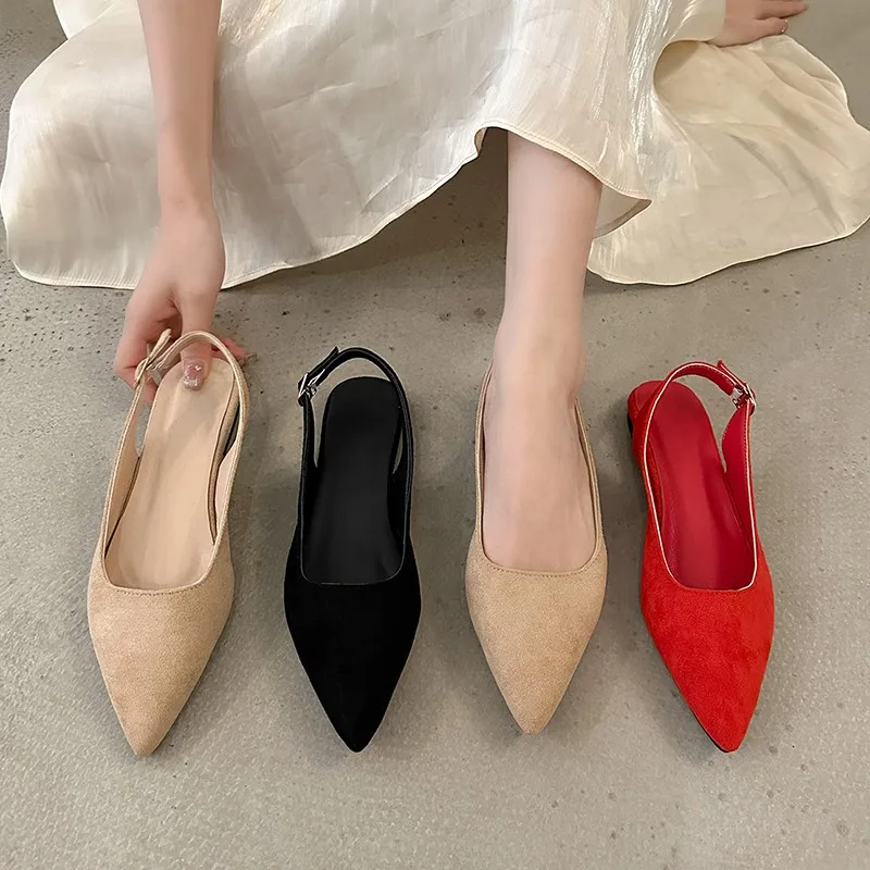 Kylo Pointed Toe Slingbacks - Image 10