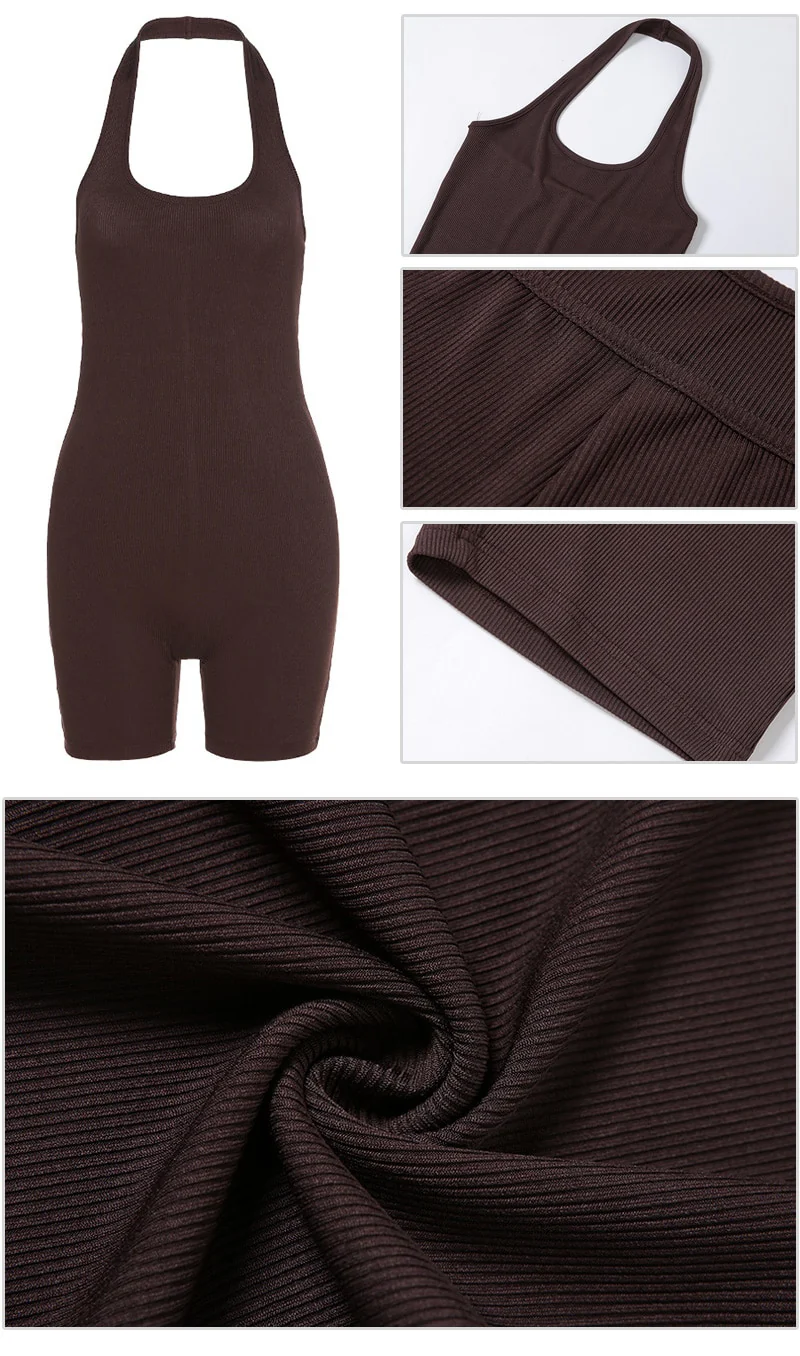 Nansy Halter Neck Romper - Image 10