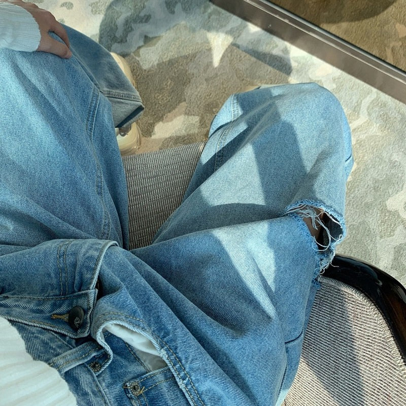 'On My Way' Baggy Jeans - Image 5
