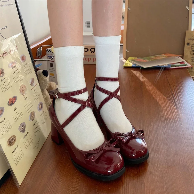 Quade Bowknot Mary Jane Pumps - Image 3
