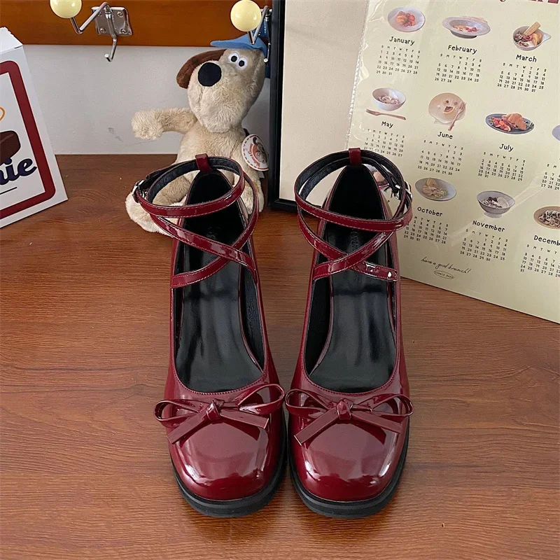 Quade Bowknot Mary Jane Pumps - Image 8