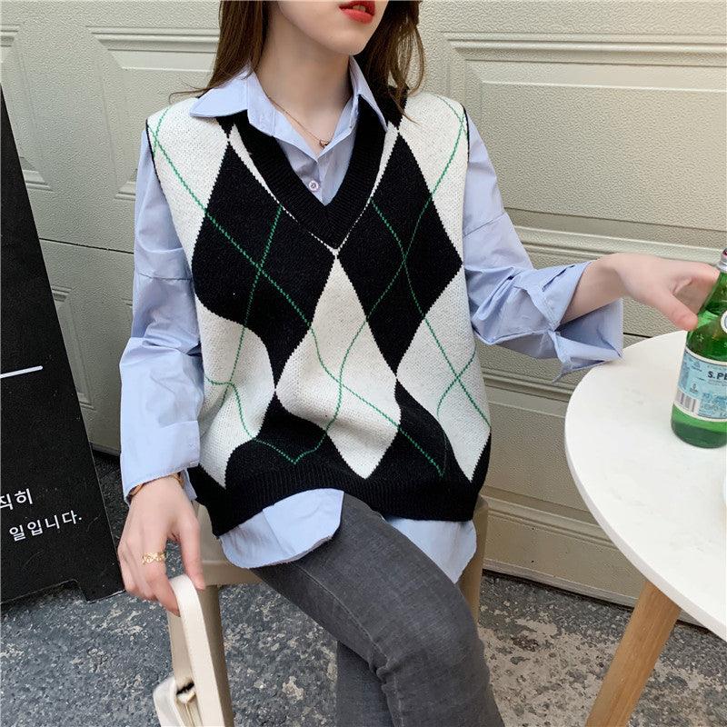 Runaway Oversized Sweater Vest - Image 8