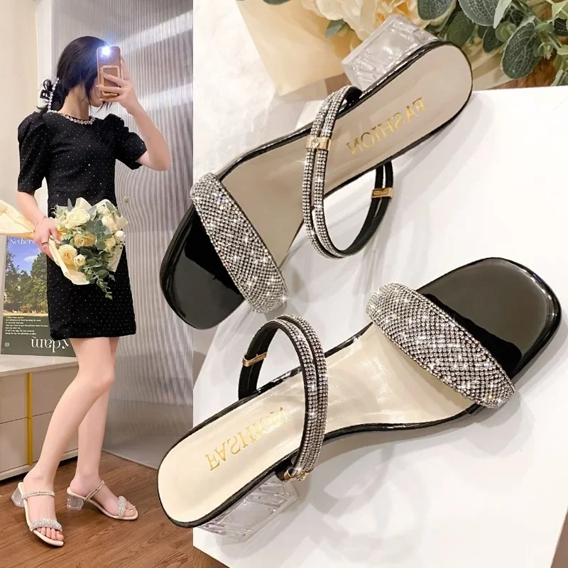 Shankey Shiny Crystal Heel - Image 6