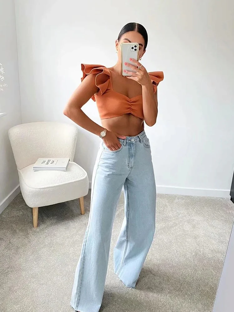 'Take Me As I Am' Straight Leg Baggy Jeans - Image 6